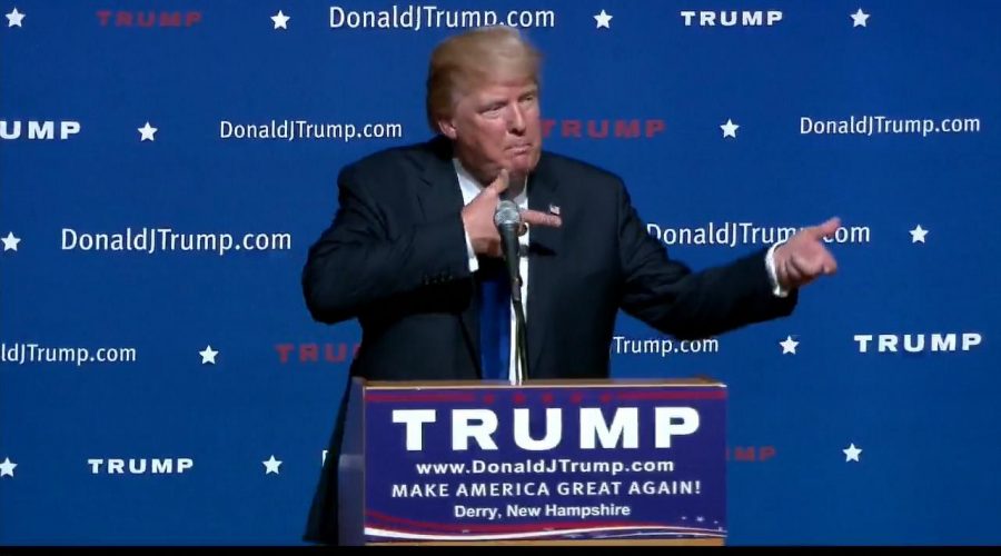 Trump pretending to shoot Sargent Bowe Bergdahl