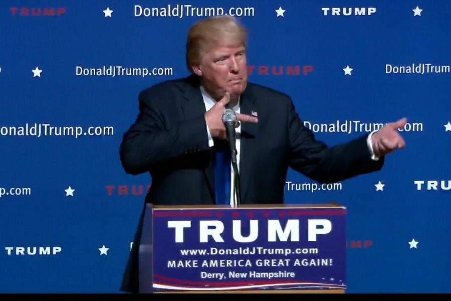 Trump pretending to shoot Sargent Bowe Bergdahl