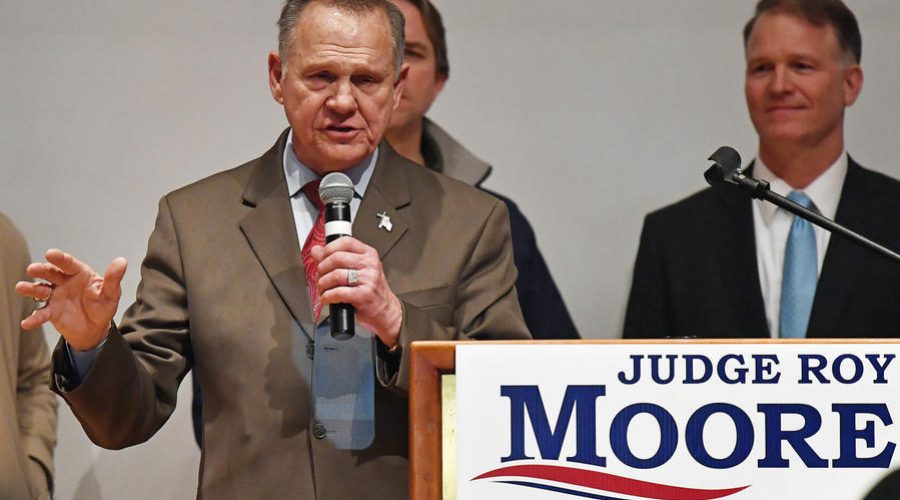 Roy Moore denies defeat.
