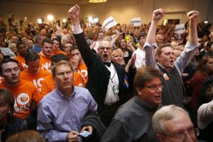 Angry conservative christian voters learning to hate each other.