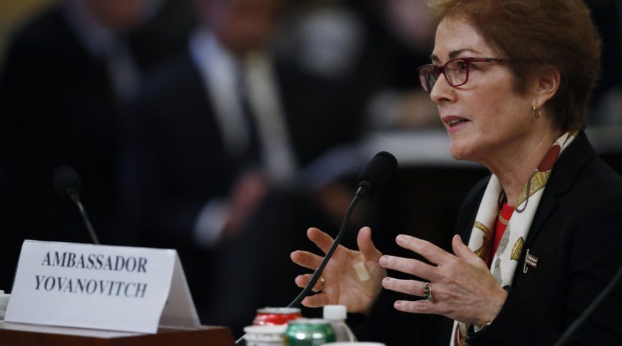 Do we value Yovanovitch’s emotions more than Ambassador Taylor’s?