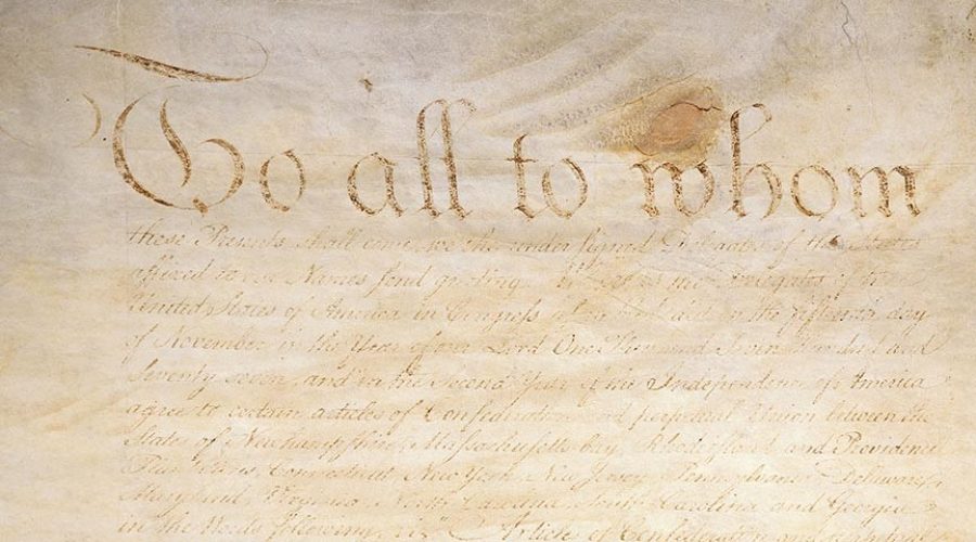 The First Constitution? An American Disaster