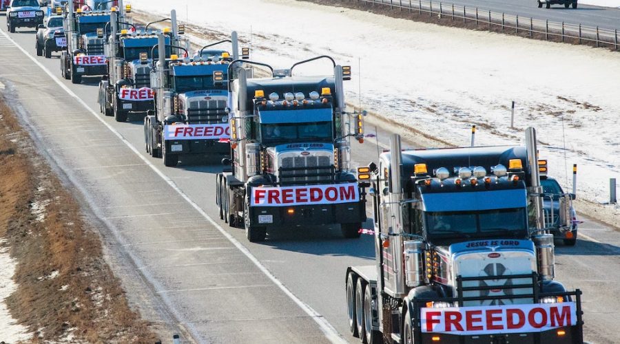 Trucker Convoy agitation